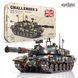 Деревянный 3D конструктор "Танк CHALLENGER 2" The Gravix механическая 3D модель CHALLENGER  фото 1