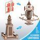 Деревянный конструктор Александрийский Маяк Mr. Playwood механическая 3D модель 169 деталей 000033373 фото 5